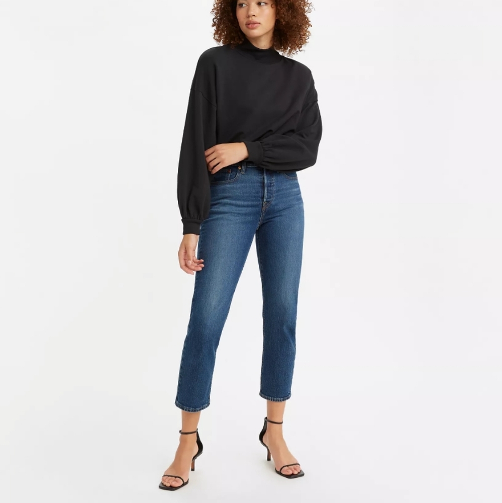 Levi's Wedgie button fly jeans